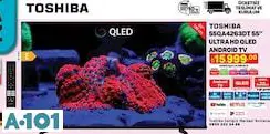 TOSHİBA 55 İNÇ ULTRA HD QLEX ANDROİD SMART TV / AKILLI TELEVİZYON TOSHİBA 55 İNÇ ULTRA HD QLEX ANDROİD SMART TV / AKILLI TELEVİZYON